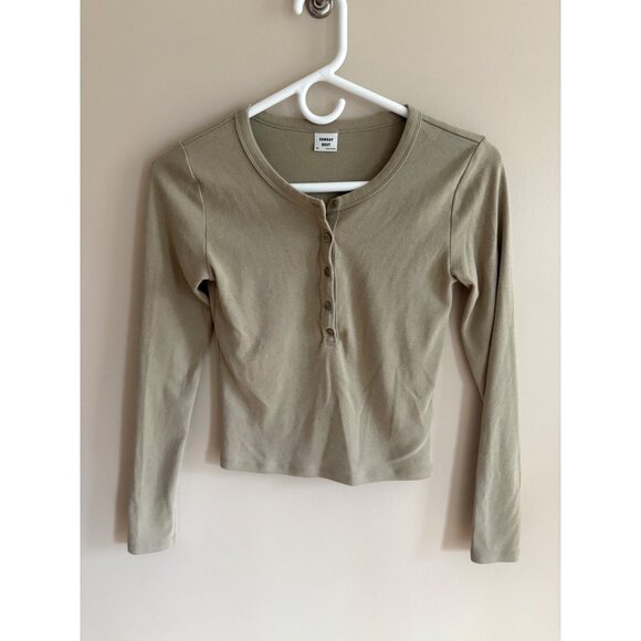 Aritzia Sunday Best Long Sleeve Top Bundle Honor Tee + Lola Henley in Size XS - Picture 8 of 13